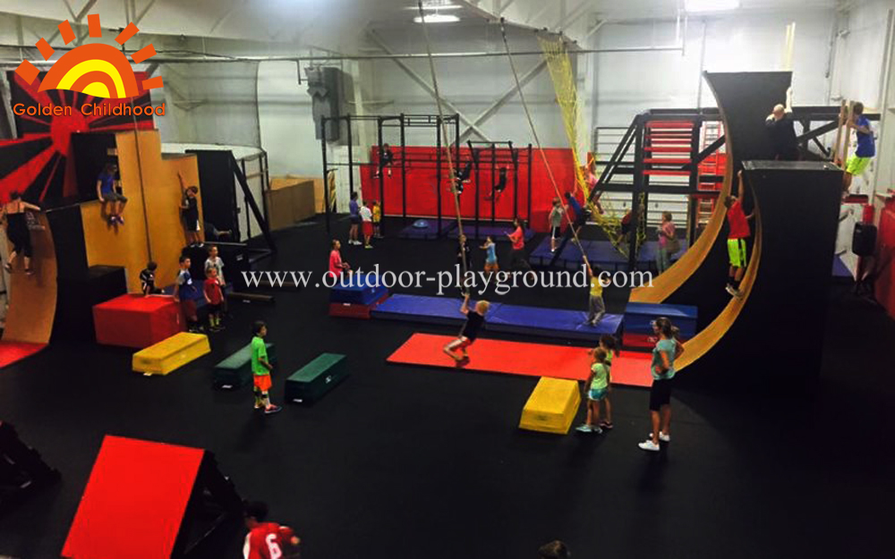 gym ninja warrior kids party