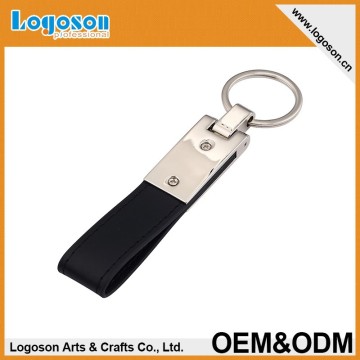 Custom design Leather key chain free samples