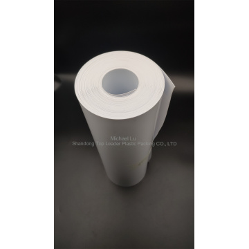 0.65mm white opaque rigid PVC sheet building materials