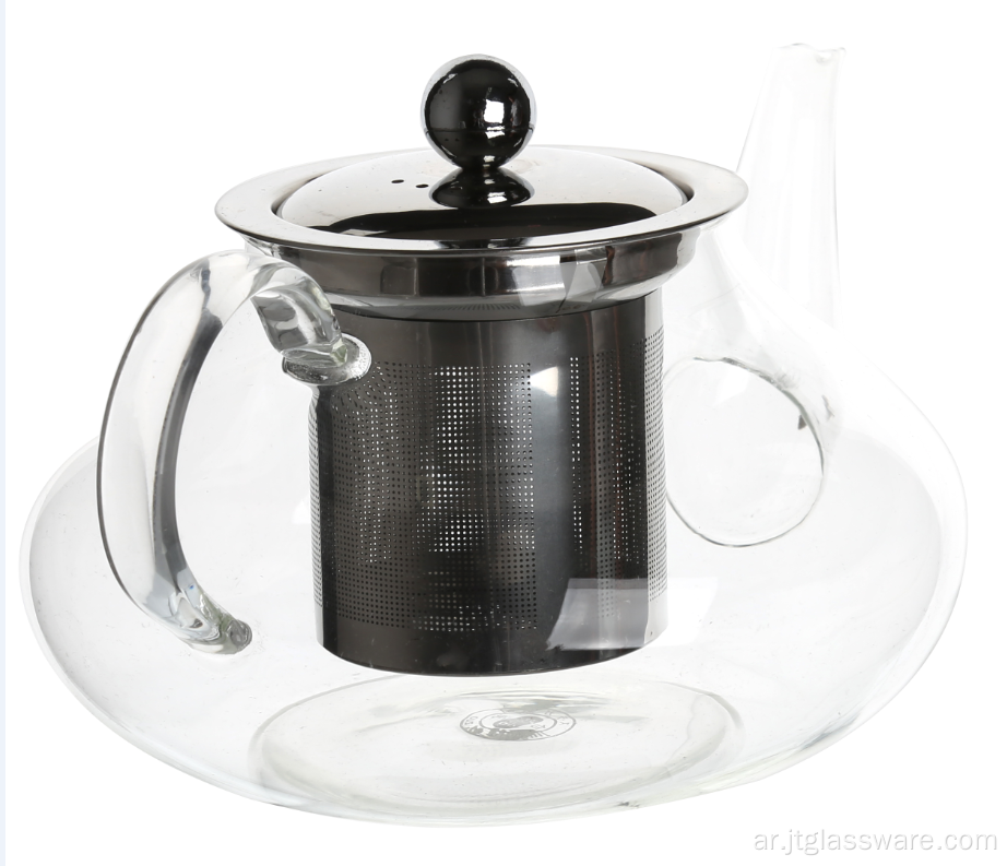 SGS 900ml Glass Teapot European Glass Pot. وعاء زجاجي أوروبي