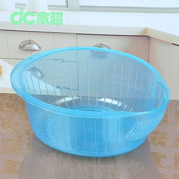 colorful taomee basket for elutriation rice, plastic basket for wash rice