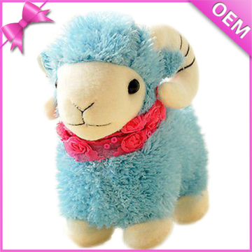 10" Standing Big Stuffed Plush Sheep Toy, Stuffed Sheep Toy Cute Stuffed Sheep Toy