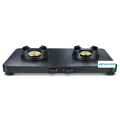 Presige Black Gas Stove 2 Burners