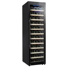 46 Bottles Compressor Built in Wine Cooler Electronic Temperature Control Wine Cellar Beverage and Wine Fridge Wkm160s-1n