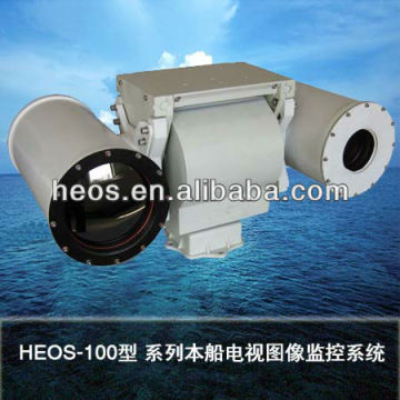 Oil drilling platform security surveillance equipment
