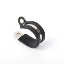 Widely used hose clamp rubber black