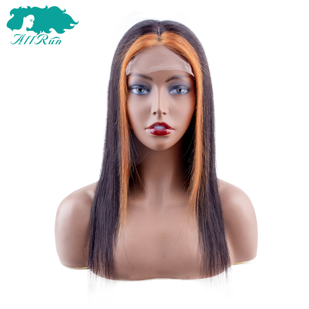 4*4 Lace Closure Wig With Little Color Cheap Wholesale,100% Top Grade Raw Brazilian Virgin Human Hair ,Fashionable And Beautiful