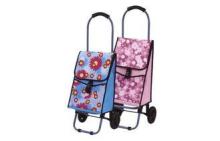 Commercial promotion enclosed wheeled shopping bags with he