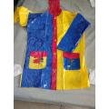 Imperméable pvc dessin animé réutilisable enfants / enfants