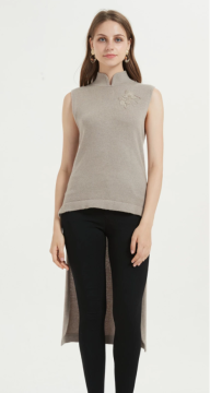 women pullover cashmere hand embroidery