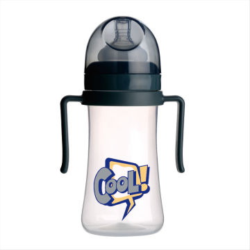 Dark color Wide neck PP feeding bottle