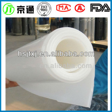 soft flexible transparent silicone rubber sheet