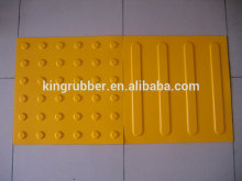 Safety rubber blind way,blind tile ,Rubber Blind Tactile Paving Tile
