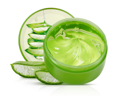 natural aloe vera soothing gel
