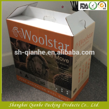 corrugated box with custom logo