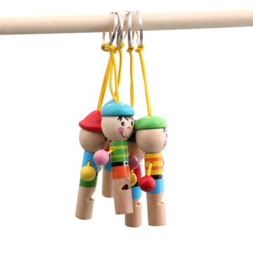 Little Toy Wooden Whistle Pirate Toy Funny Musical Instrument Sound Baby Kid Children Toy Musical Instrument Gift Education