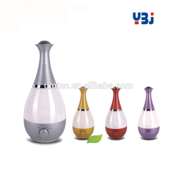 2.3L Ultrasonic aroma cool mist whisper quiet humidifier for plants with LED light