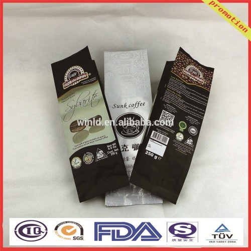 bottom gusset coffee packaging bags