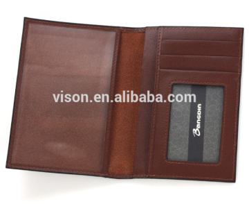 Real leather passport holder passport holder leather custom passport holder