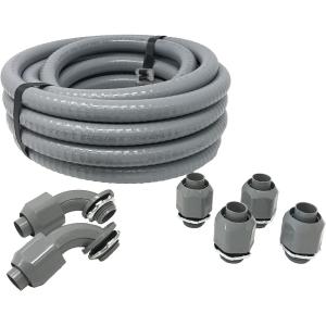 1/2 in. 90-Degree Non-Metallic Liquid Tight PVC Fitting