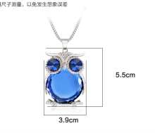 Korean Fashion Owl Sweater Chain Necklace - Joker Long Necklace Accessory