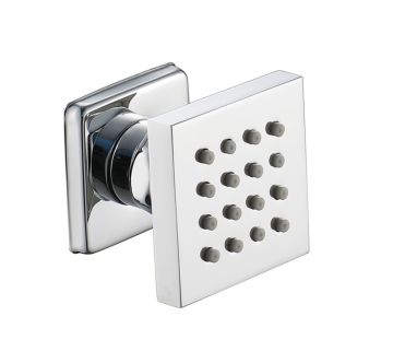 Bathroom Accessory Brass Wall Mounted Jet Body Sprays Massage Spa Body Jets for Concealed rainfall Shower