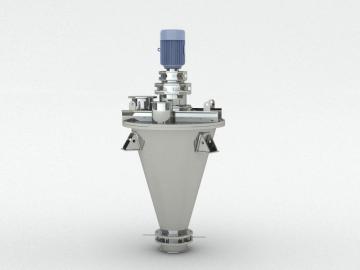 Conical Screw Mixer with Dislocation Valve