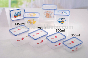 Lock fresh Box,plastic food container,lock box,crisper