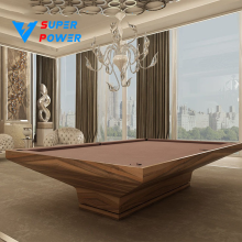 2024 Eco-Friendly Solid Wood Modern Luxury Pool Tables: Customizable 9ft & 8ft Indoor Billiard Tables from Professional Factories