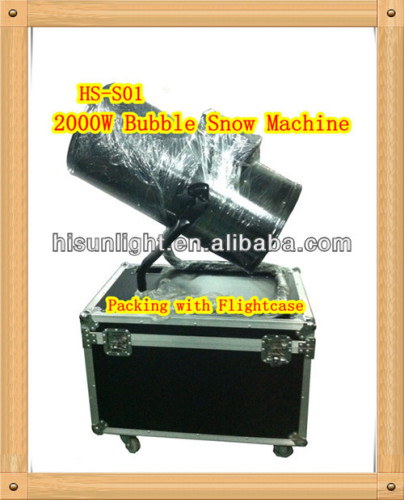 2000W Bubble Snow Machine, Artificial Snow Effect maker for Stage/ Entertainment/ Amusement