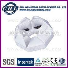 Promotional child resistant pill container