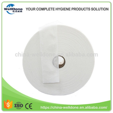 Roll Wood Pulp SAP Airlaid Paper for Ultra Thin Sanitary Napkins