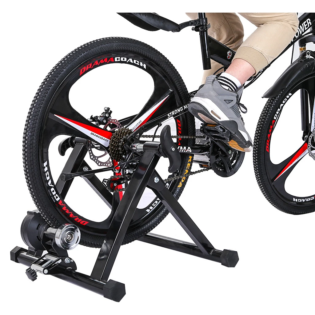 New Bike Rollers Indoor Exercise Bicycle Roller Trainer Stand Aluminum MTB Road Bicycle Home Cycling Training for 24-29 MTB Bicycle Accessories