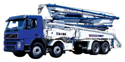 XCMG HB44 truck mounted concrete pump