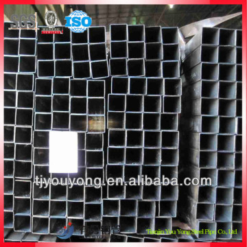 in bulk inventory Pre-galvanised square steel pipes 20x20mm~100x100mm low carbon