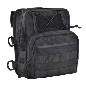 Black Riser Handlebar Bag for Harley Dyna StreetBob FXBB