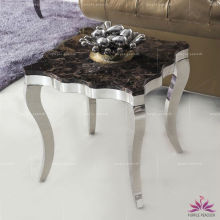 2014 New design modern hot sale stainless steel unique end table
