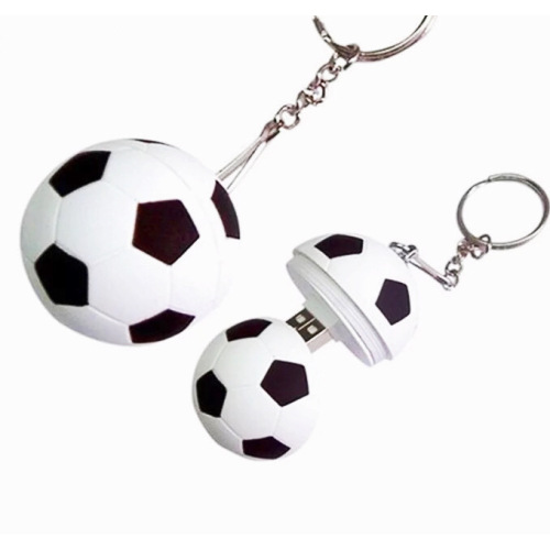 Lecteur Flash USB de modèle de football de dessin animé