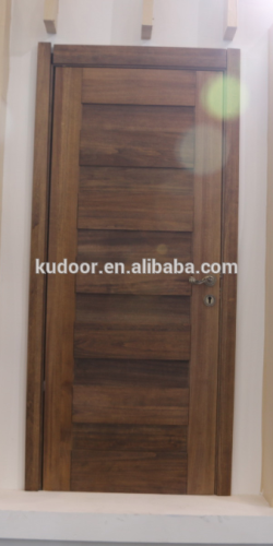 KU panel door for interior use/100% natural solid wood door