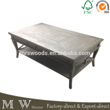 oak wood coffee table