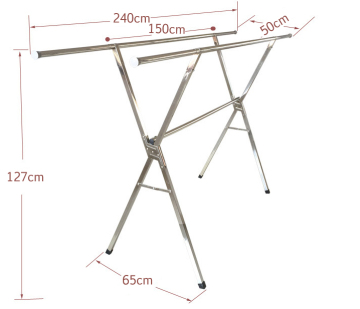 Extendable Clothes Drying Clothes Rack