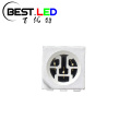 PLCC-6 5050 สีน้ำเงิน LED 460nm 465nm SMT