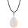 Howlite 25x35mm Teardrop Pendant Necklace women Men