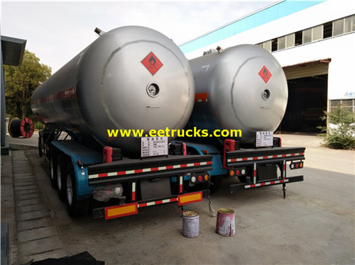 58.5cbm 30mt LPG Trailer Trailer Tank Trailer