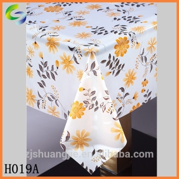 Transparent hard plastic table cover rolls