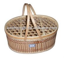 Weaving Bamboo basket