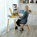 Bureau d&#39;ordinateur de bambou naturel