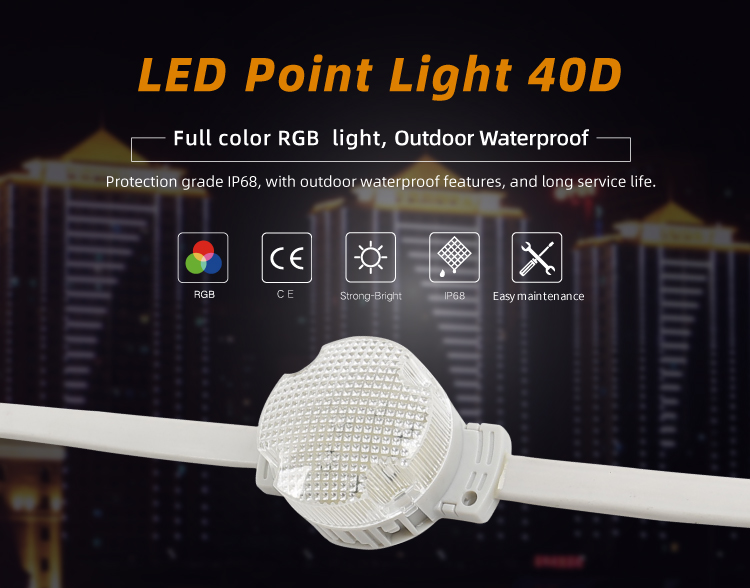 17mm DC24v IP68 RGBW Christmas string light pixel led strip dmx led bar for building