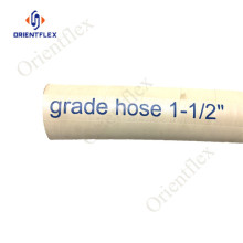 blue food grade rubber suction hose 10 bar