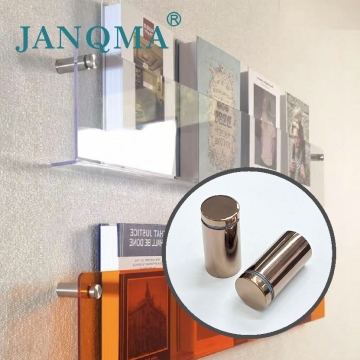 glossy rose gold stainless steel hollow advertising screw